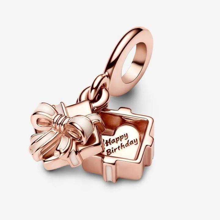 Actual product image Pandora Moments (Metal, rose gold-plated, Enamel)