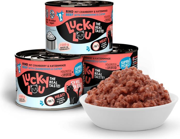 Produktbild Lucky Lou Katzen-Nassfutter (Adult, 1 Stk., 252 g)