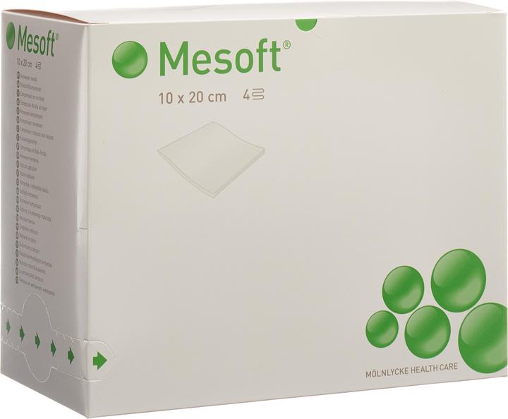 Produktbild Mesoft Kompressen 10x20cm steril