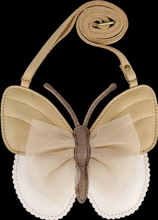 Actual product image Donsje Alja wallet Vlinder Gold Metallic Nubock
