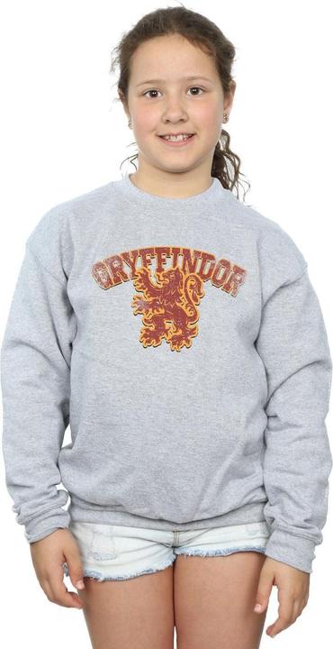 Actual product image Girls Gryffindor Sport Emblem Sweatshirt (152, 158)