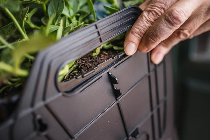 Image du produit CitySens 3 Pack Wall Planters  black planter