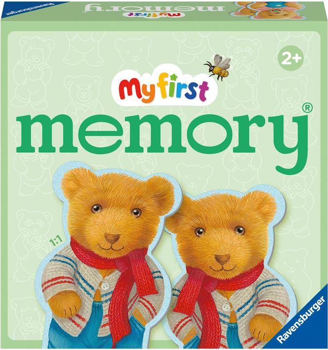 Actual product image Ravensburger RAV My first memory® Teddies 22376 (German, Spanish, French, Dutch, Japanese, Italian, Portuguese, English)
