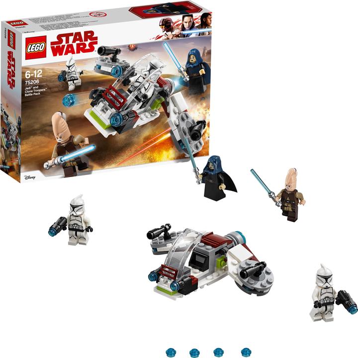 Immagine prodotto LEGO Jedi e Clone Troopers (75206, LEGO Star Wars)