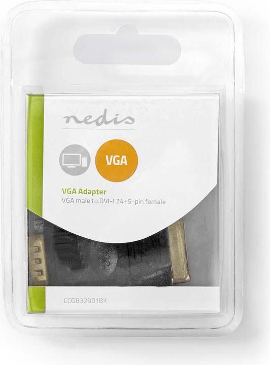 Produktbild Nedis VGA - DVI VGA Adapter Mac ho - DVI-I Buchse 24+5 (VGA)