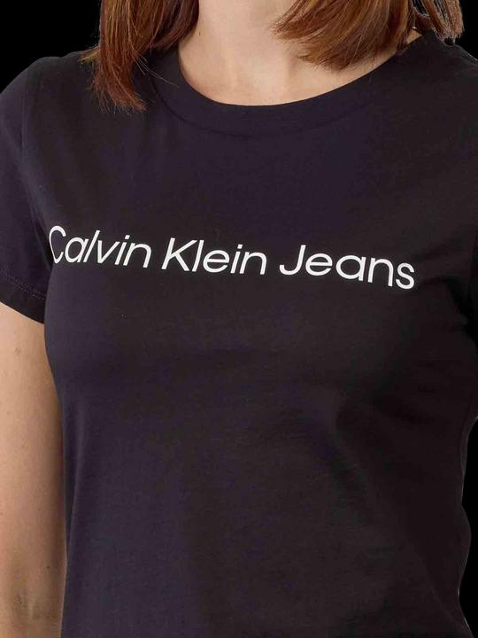 Actual product image Calvin Klein Jeans Core Instit Logo Slim Fit Tee (S)