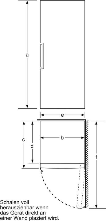 Actual product image Bosch Hausgeräte GSN51AWDV (Stand-alone, 290 l)