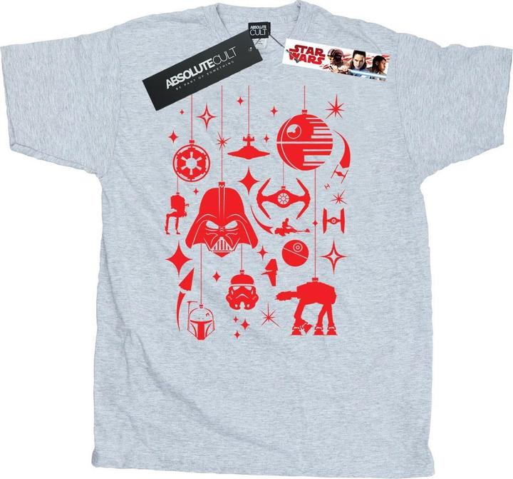Produktbild Star Wars Christmas Decorations TShirt (XL)