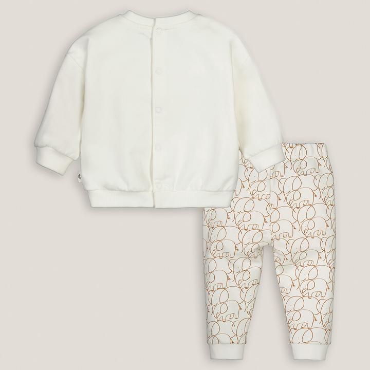 Image du produit La Redoute Collections Ensemble sweat-shirt et jogging (74)