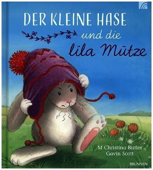 Actual product image Der kleine Hase und die lila Mütze (German, M Christina Butler, Gavin Scott, 2022)