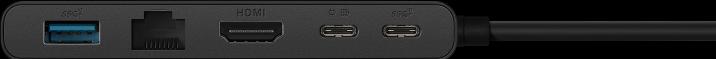 Produktbild ASUS Dual 4K USB-C Dock (USB-C, 5 Ports)