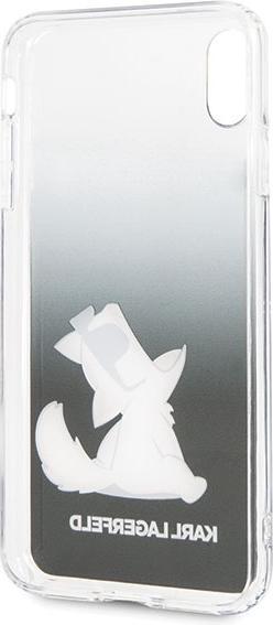Actual product image Karl Lagerfeld Hard Cover Choupette Fun Glasses Black for Apple iPhone XS Max (Apple iPhone XS Max)