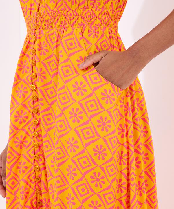 Actual product image Joe Browns V-Neck Geo Print Maxi (38)
