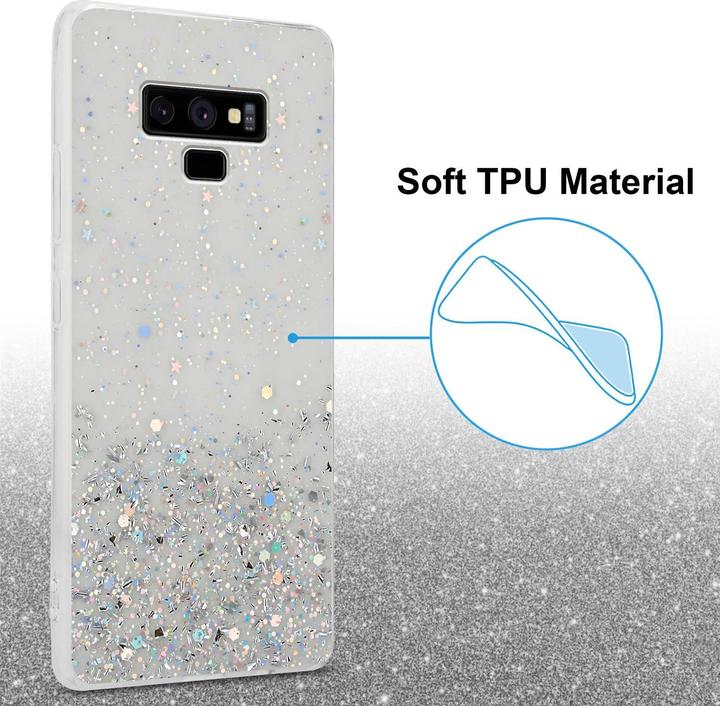 Produktbild Cadorabo TPU Cover funkelnder Glitter (Samsung Galaxy Note 9)