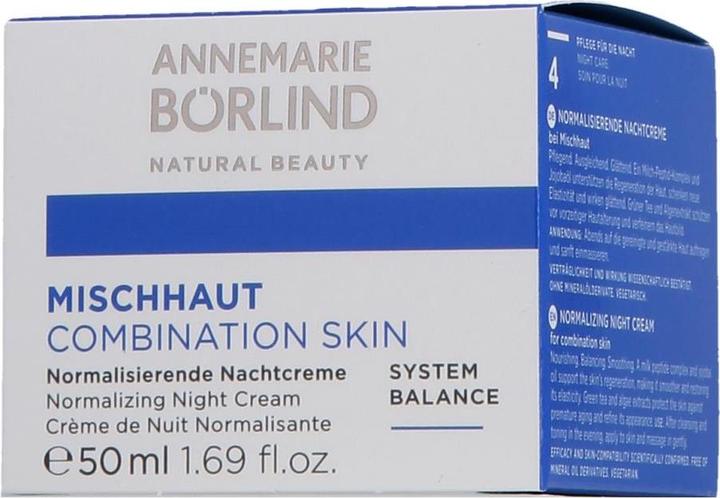 Image du produit Annemarie Börlind Combinaison peau mixte (50 ml, Crème de nuit)