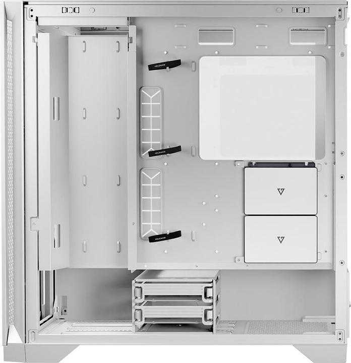 Actual product image Modecom Computer case VOLCANO EXPANSE T MIDI White (mATX, Mini-ITX)