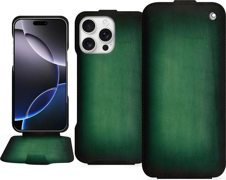 Image du produit Noreve Coque à rabat vertical en cuir (Apple iPhone 16 Pro Max)