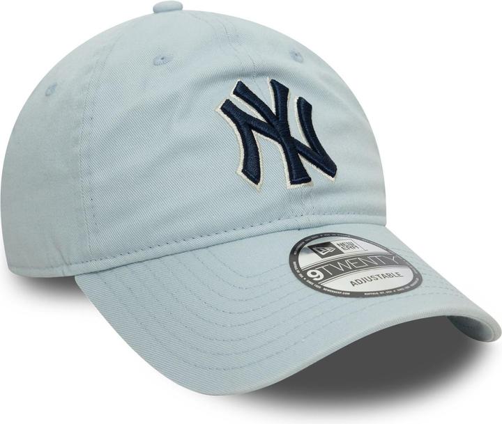 New Era 9Twenty Cap - WASHED New York Yankees soft blue