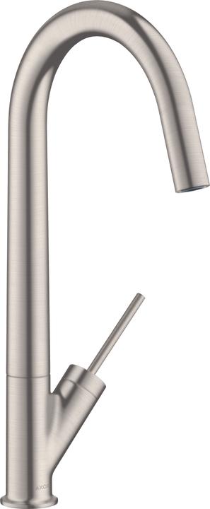 Produktbild hansgrohe Einhebel-Spültischmischer AXOR STARCK DN 15 stainless steel optic