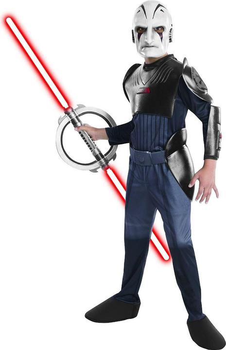 Produktbild Rubies Star Wars Kostüm Box für Kinder mit 4 Kostümen inkl. Lichtschwert (110, 116)