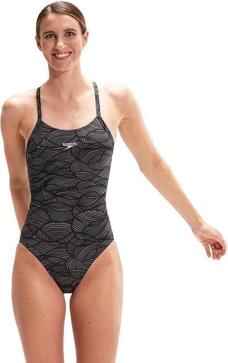 Speedo Badeanzug Gekreuzte Rückenträger