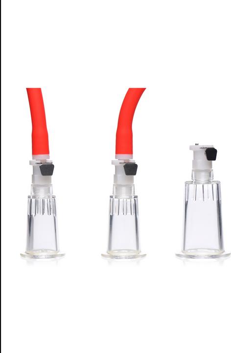 Immagine prodotto Master Series Sistema di pompaggio a 3 vie per succhiare il capezzolo e il clitoride