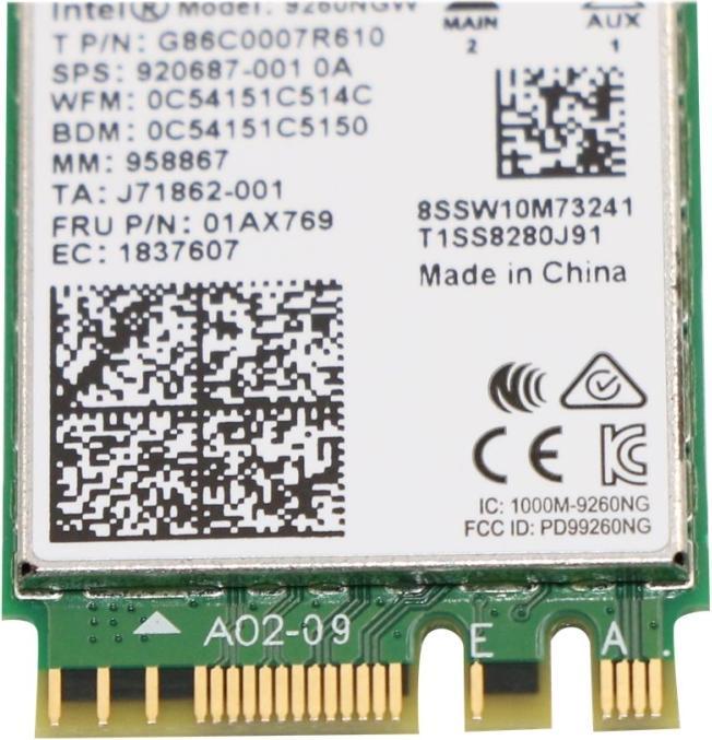 Produktbild Lenovo WirelessCMBIN9260 NV M2