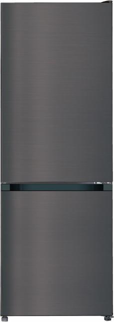 Actual product image CHiQ FBM260L - Koel-vriescombinatie 260 litre (187 + 73) - Donker RVS - Omkeerbare deuren (262 l)