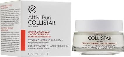 Actual product image Collistar Attivi Puri Vitamin C + Ferulic Acid Cream (50 ml, Day cream)