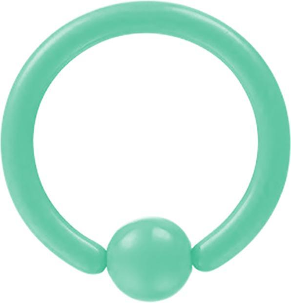 Immagine prodotto Star Piercing Anello di chiusura Micro Ball verde pastello (Acciaio chirurgico 316L, senza ottone)
