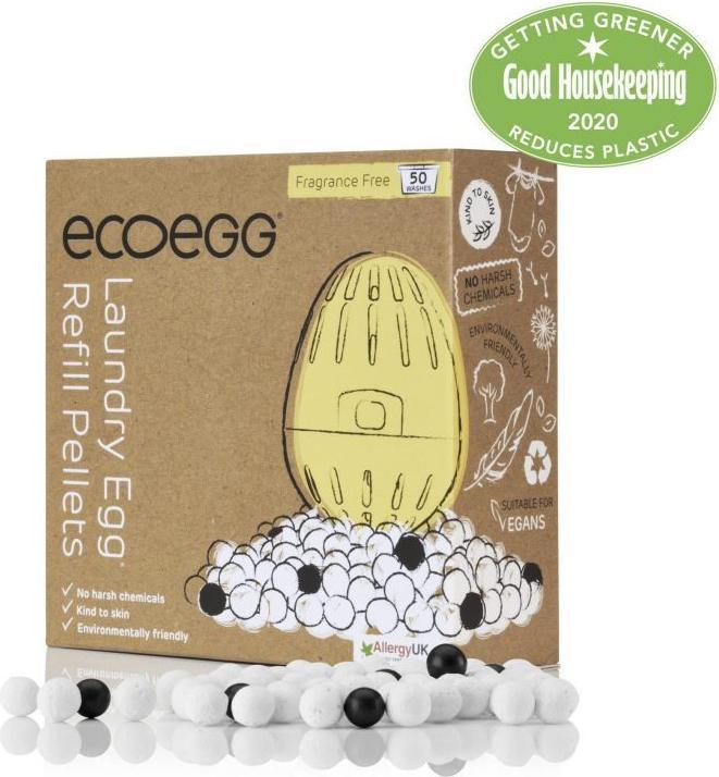Produktbild Ecoegg Waschei Refill Fragrance Free (50 Waschgänge, Perlen)