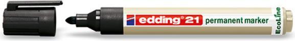 Immagine prodotto Edding Marcatore permanente 21 (Nero, 3 mm, 1 x)