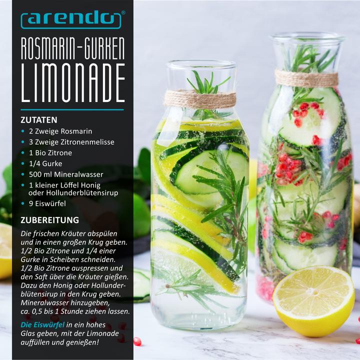 Actual product image Arendo Ice cube machine, 1.8 litre ice cube maker, 9 ice cubes in 8 minutes, 105W ice cube maker, red