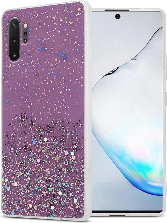 Produktbild Cadorabo TPU Cover funkelnder Glitter (Samsung Galaxy Note 10 Plus)