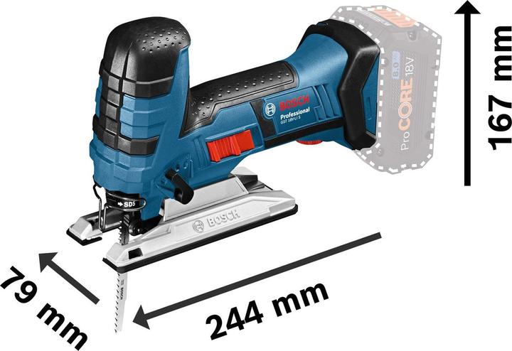 Produktbild Bosch Professional Gst 18v-Li S