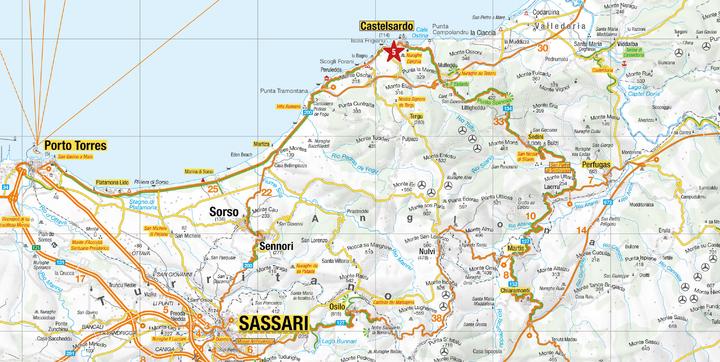 Produktbild Reisekarte Italien 15 Sardinien 1:200.000