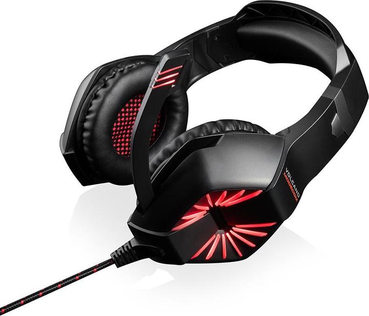 Produktbild Modecom VOLCANO MC-839 SWORD Headset Wired Head-band Gaming Black (Kabelgebunden)