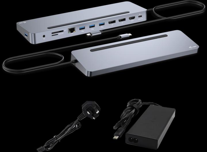 Actual product image i-tec USB-C Hub (USB-C, 8 Ports)