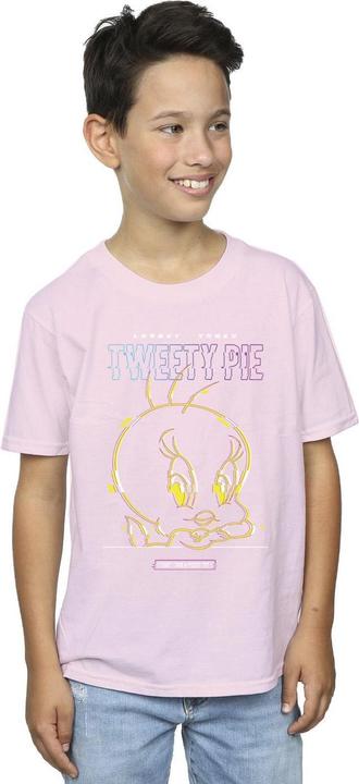 Actual product image Looney Tunes Boys Tweety Glitch T-Shirt (140, 146)
