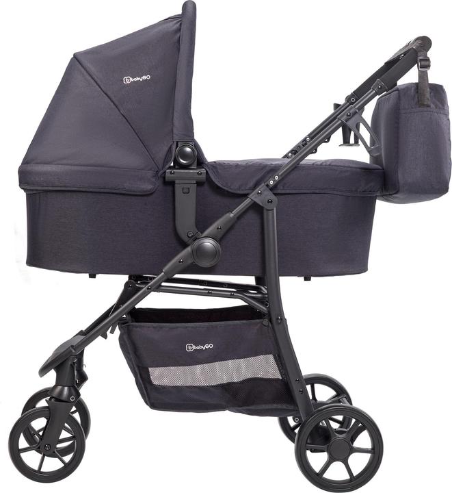 Produktbild BabyGo Style 3in1 - Combi Kinderwagen - Mustard