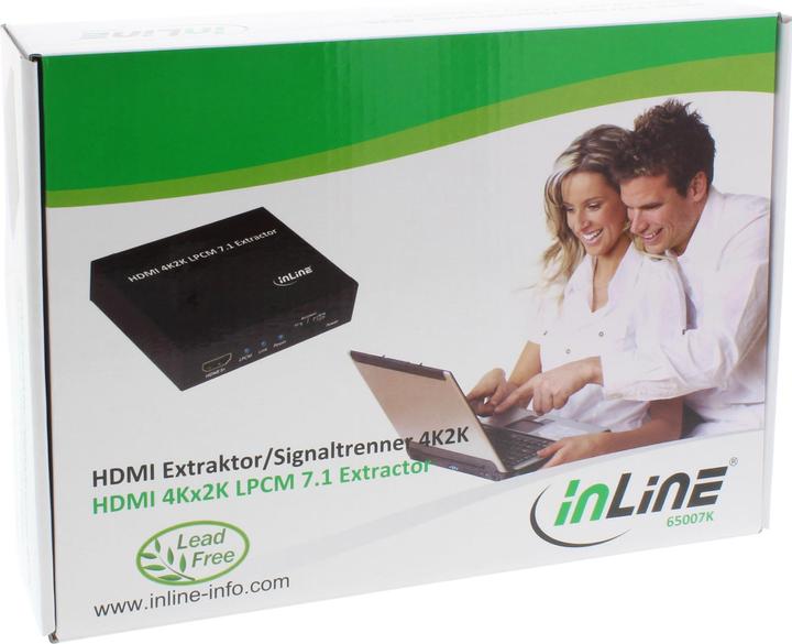 Produktbild InLine Extraktor/Signaltrenner (TOSLINK)