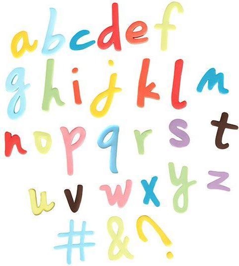 Produktbild Cake Star Ausstecher Set Handschrift-Kleinbuchstaben, 26-teilig