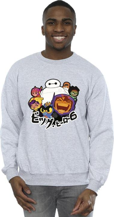 Produktbild Disney Big Hero 6 Baymax Group Manga Sweatshirt (M)