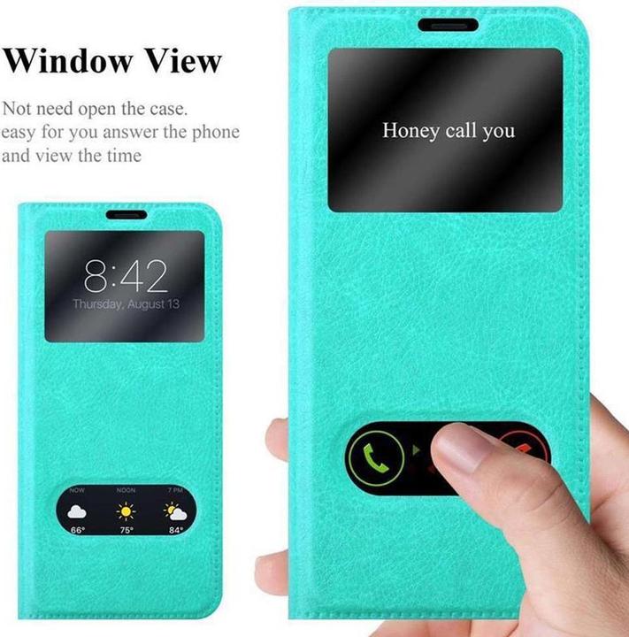 Produktbild Cadorabo Book mit View Doppelfenster Cover (Samsung Galaxy S9+)