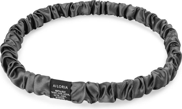 Immagine prodotto Ailoria LUXE LOOP Fascia per capelli in seta (antracite) (Decorazioni)
