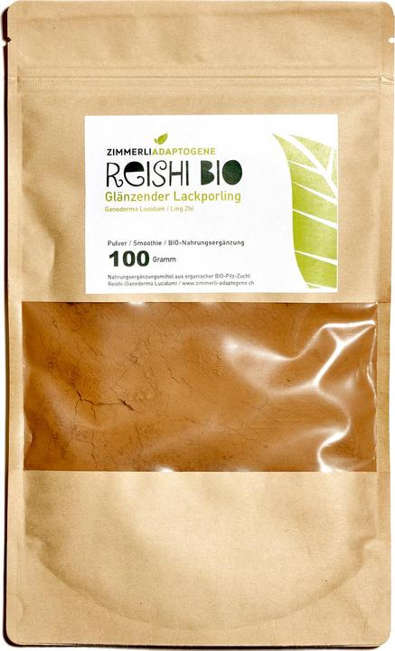 Actual product image Zimmerli Adaptogene Reishi powder (BIO) (1 Piece, Powder, 100 g)