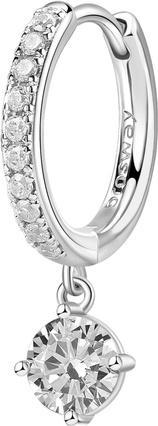 Produktbild Brosway Fancy Infinite White FIW90 Circle Single Earring (925 Silber)