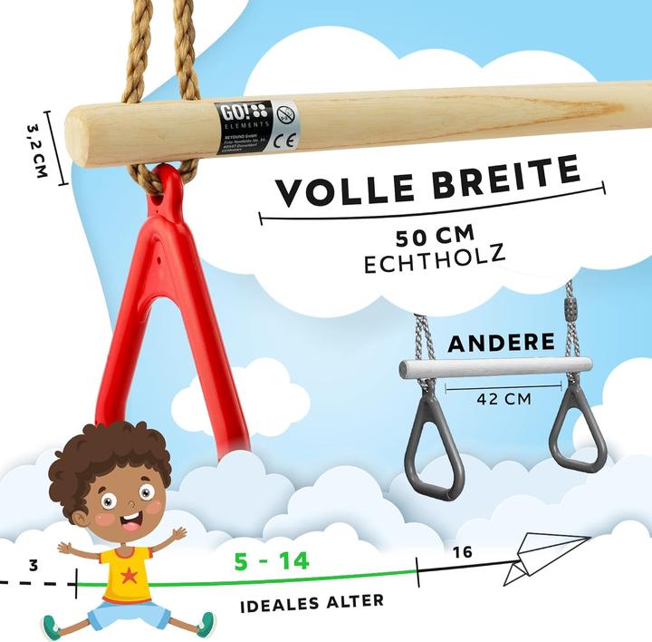 Produktbild GO!elements Trapez Schaukel