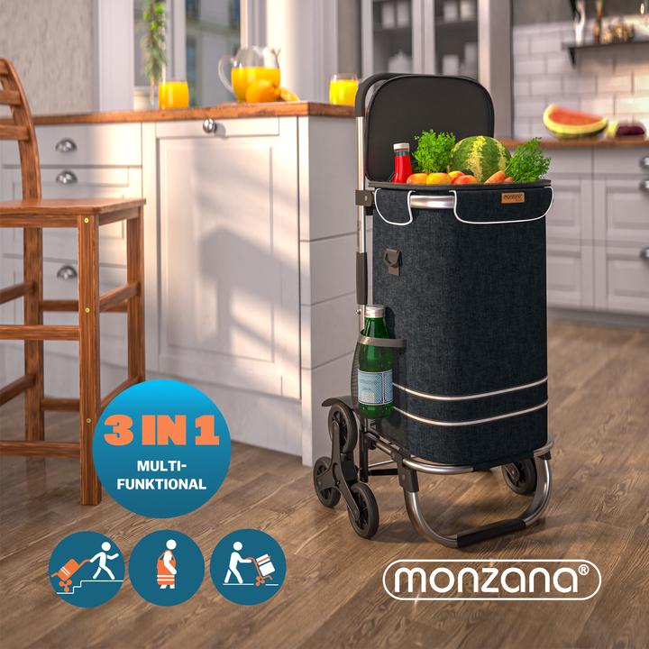 Produktbild Monzana 2in1 Einkaufstrolley