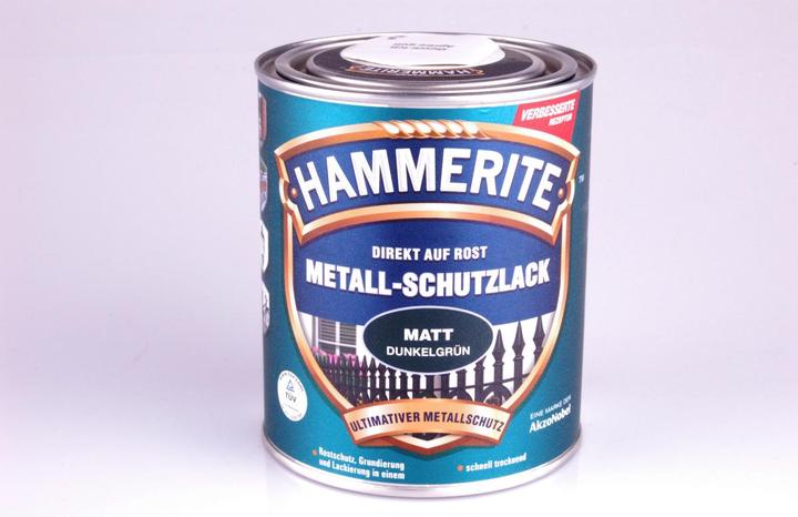Immagine prodotto Hammerite Lacca metallica di protezione (750 ml, Verde scuro)